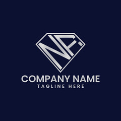 Simple Letter Logo in Diamond Frame