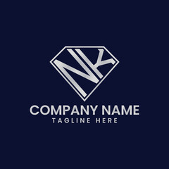 Simple Letter Logo in Diamond Frame