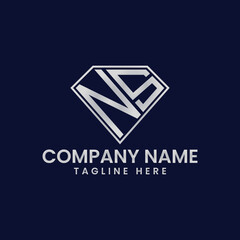 Simple Letter Logo in Diamond Frame