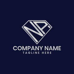 Simple Letter Logo in Diamond Frame