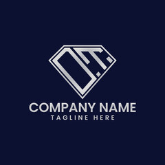 Simple Letter Logo in Diamond Frame