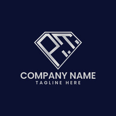 Simple Letter Logo in Diamond Frame