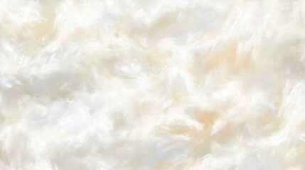 Swirling cloudscape. Delicate white and cream hues form a hazy, dreamlike backdrop