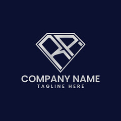 Simple Letter Logo in Diamond Frame