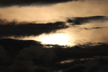 Fototapeta premium 夕方の空