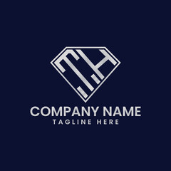 Simple Letter Logo in Diamond Frame