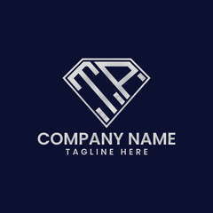 Simple Letter Logo in Diamond Frame