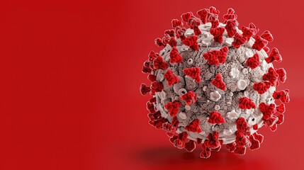 Unlock the Microscopic Mystery: The Abstract Virus Molecular Structure Model Shocks! The picture focuses on the mysterious virus molecular structure. Complex and orderly lines and shapes are intertwin