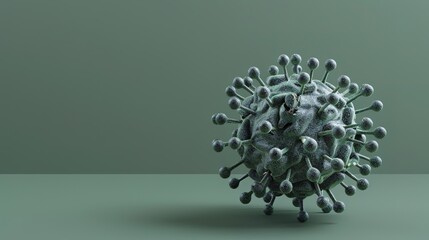 Unlock the Microscopic Mystery: The Abstract Virus Molecular Structure Model Shocks! The picture focuses on the mysterious virus molecular structure. Complex and orderly lines and shapes are intertwin