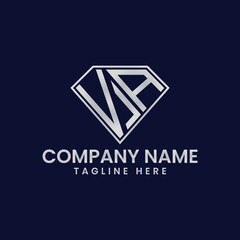 Simple Letter Logo in Diamond Frame