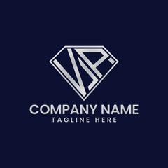 Simple Letter Logo in Diamond Frame