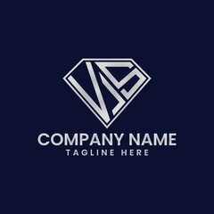 Simple Letter Logo in Diamond Frame