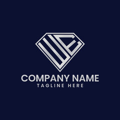 Simple Letter Logo in Diamond Frame