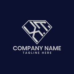 Simple Letter Logo in Diamond Frame