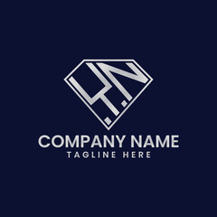 Simple Letter Logo in Diamond Frame