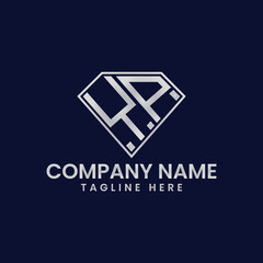 Simple Letter Logo in Diamond Frame