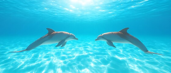 Dolphins Underwater Encounter