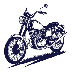 Fototapeta premium motor bike vector illustration