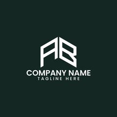 Modern Geometric Letter Logo Design