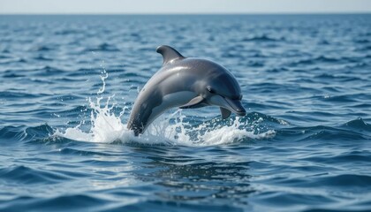 Fototapeta premium dolphin in the water