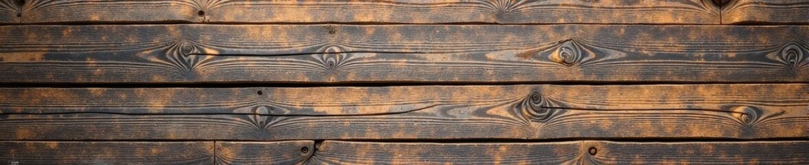 Obraz premium Rustic weathered wood planks, horizontal grain, weathered, planks, planks background