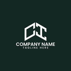 Modern Geometric Letter Logo Design