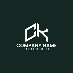 Modern Geometric Letter Logo Design
