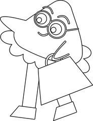 Character Coloring Page