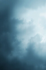 Dramatic dark storm clouds in a timelapse of the sky show nature's powerful weather