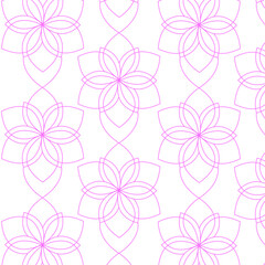 Abstract pink decorative pattern flowers vector
Vector pink pattern flowers