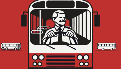 Vector illustration of transportation.