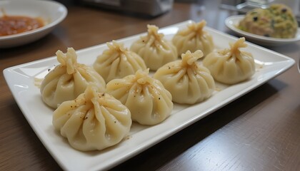 chinese steamed dumplings
