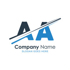 initial monogram logo with letter style design