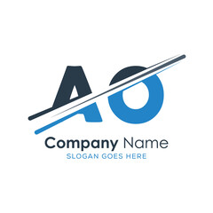 initial monogram logo with letter style design