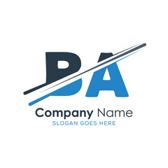 initial monogram logo with letter style design