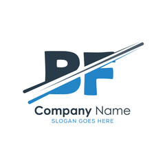 initial monogram logo with letter style design