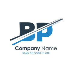 initial monogram logo with letter style design