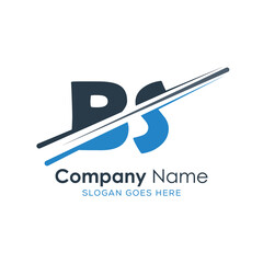 initial monogram logo with letter style design