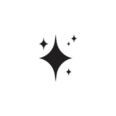 Sparkling star icon