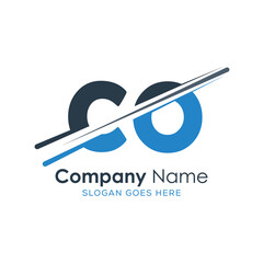 initial monogram logo with letter style design