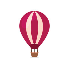Fototapeta premium Air balloon icon