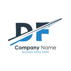 initial monogram logo with letter style design