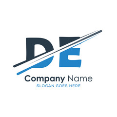 initial monogram logo with letter style design