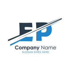 initial monogram logo with letter style design