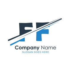 initial monogram logo with letter style design