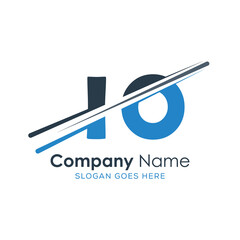 initial monogram logo with letter style design