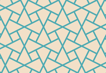 Seamless geometric pattern with triangles. Modern stylish texture. Vector background.