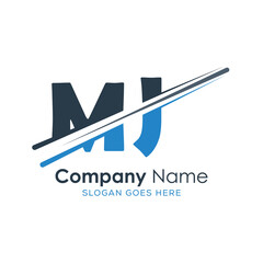 initial monogram logo with letter style design