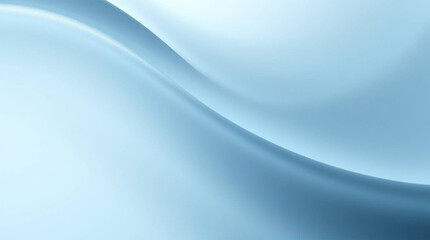 Naklejka premium Smooth blue satin silk with a flowing wave texture creates an elegant abstract fabric design