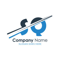 initial monogram logo with letter style design